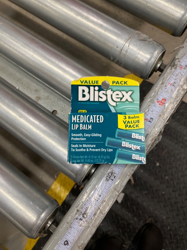 Photo 3 of Blistex Medicated Stick, Blistex Medicated Stick, 0.15 Ounce (Pack of 3) 0.15 Ounce (Pack of 3) Lip Balm