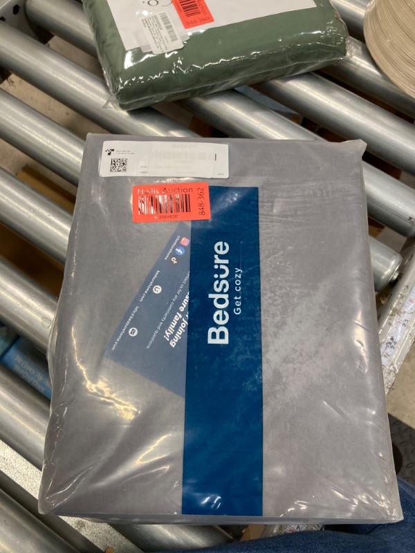 Photo 1 of Bedsure Dark Grey Duvet Cover Queen Size - Soft Prewashed Queen Duvet Cover Set, 3 Pieces, 1 Duvet Cover 90x90 Inches with Zipper Closure and 2 Pillow Shams, Comforter Not Included 04 - Dark Grey (No Comforter) Queen (90" x 90")