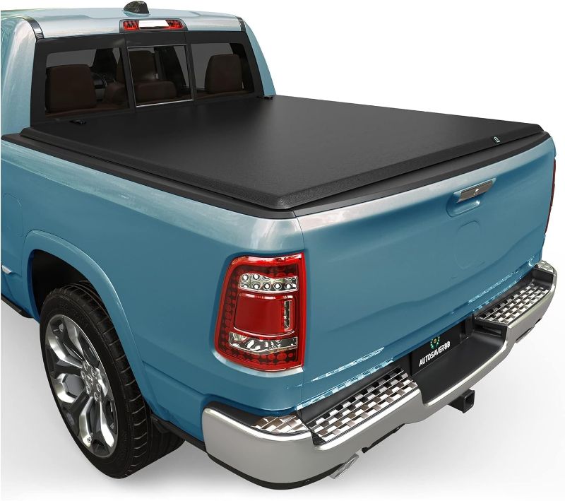 Photo 1 of AUTOSAVER88 Soft Tri-fold Truck Bed Tonneau Cover Compatible with 2002-2024 Dodge Ram 1500 (Classic & New), 2003-2024 Dodge Ram 2500 3500 6.4ft Bed Without Rambox
Visit the AUTOSAVER88 Store