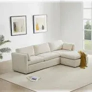 Photo 1 of Delaney 4-Piece Modular Sofa Chaise (112'')
