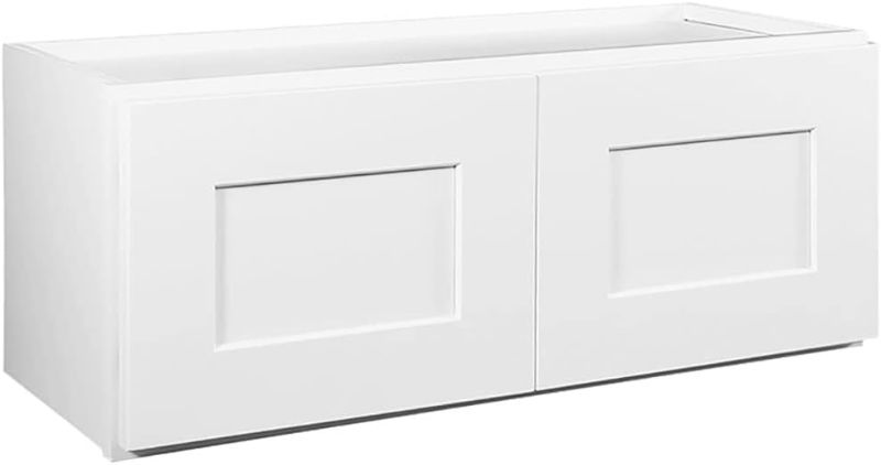 Photo 1 of 30"
12"
12"
Click image to open expanded view






3 VIDEOS

SIZE
Design House 561621 Brookings Unassembled Shaker Wall Kitchen Cabinet W3312 33x12x12, White