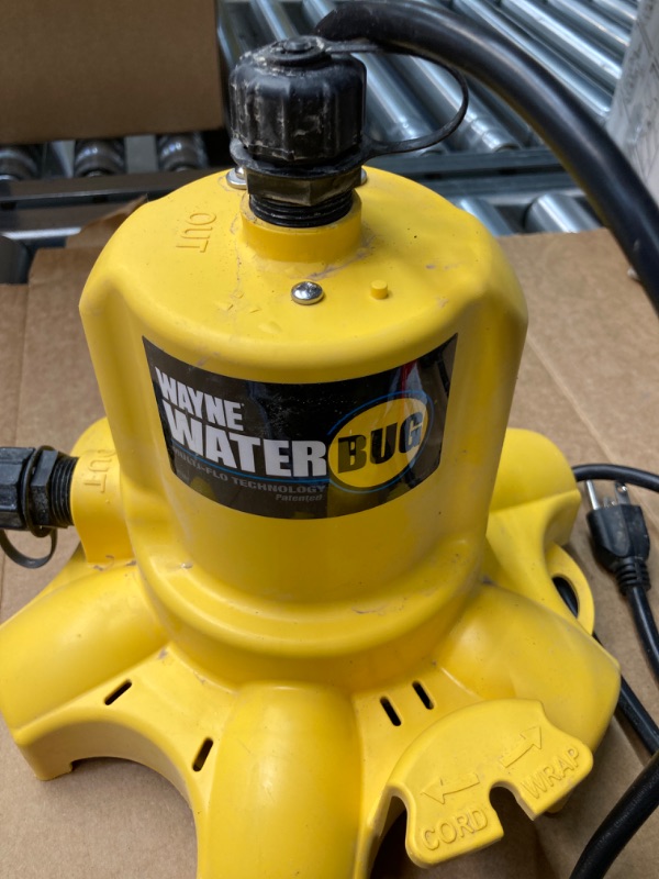 Photo 1 of 0.16 hp. WaterBUG Submersible Utility Pump with Multi-Flo Technology