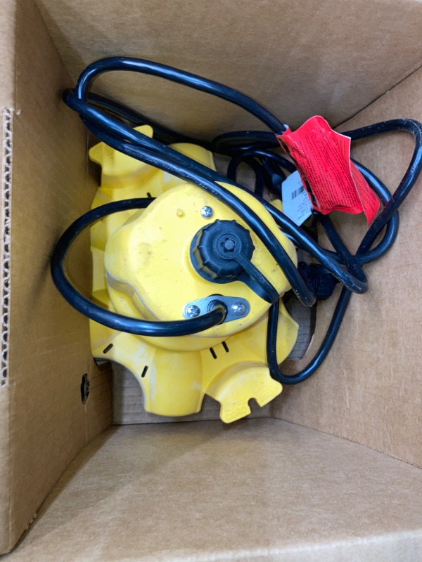 Photo 2 of 0.16 hp. WaterBUG Submersible Utility Pump with Multi-Flo Technology