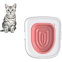 Photo 1 of Cat Toilet Training Kit - Reusable, Environmentally Friendly, Universal Pet Toilet Trainer with White Tray and Gray Inner Support for Easy Cleaning