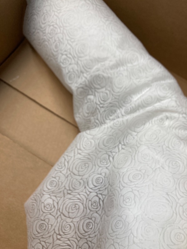 Photo 1 of FrenzyBird Aisle Runner for Wedding Ceremony 100 x 3 Feet White Aisle Runner Walkway for Indoor Outdoor Wedding Church Decorations (Rose) https://a.co/d/cIHhAhy