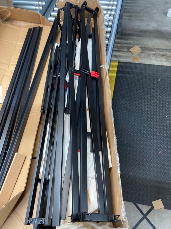 Photo 1 of Amazon Basics Smart Box Spring Bed Base, 5-Inch Mattress Foundation - Full Size, Tool-Free Easy Assembly Full 5-Inch Smart Box Spring