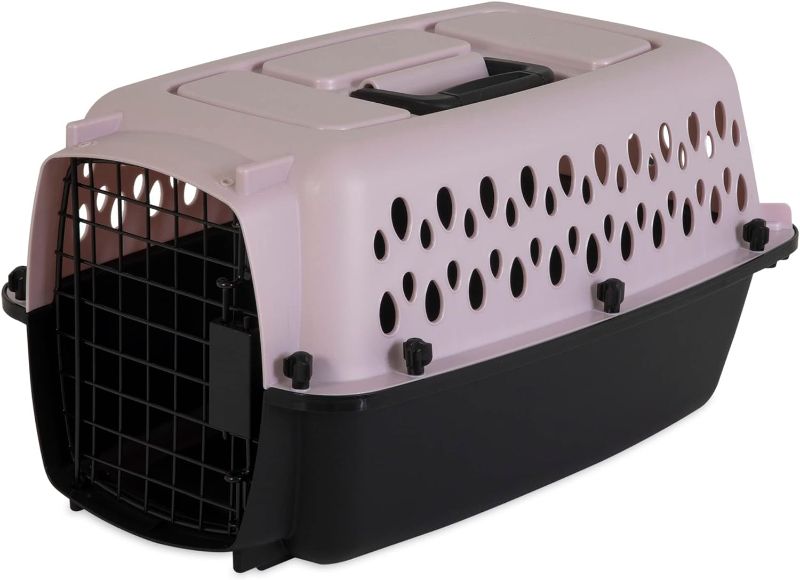 Photo 1 of  white Petmate Fashion Vari Kennel, 19", for Dogs Up to 10 Lbs, 19.1"L x 12.6"W x 10.0"H, Made in USA