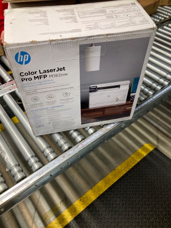 Photo 4 of HP Color Laserjet Pro MFP M183fw, White