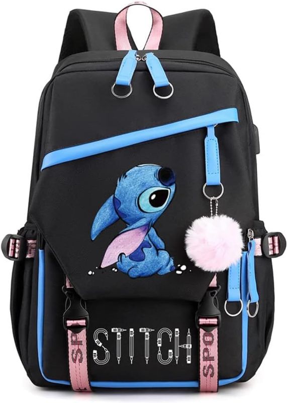 Photo 1 of ***SEE PHOTOS FOR COLOR***Suteke Anime Cosplay Computer Backpacks for Women- Cartoon Pattern College Laptop Backpack Bookbag Daypack for Women