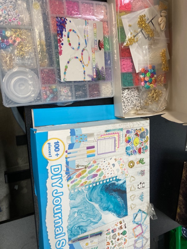 Photo 1 of MISC KIDS BUNDLE//BEADMAKING KITS AND JOURNAL SET