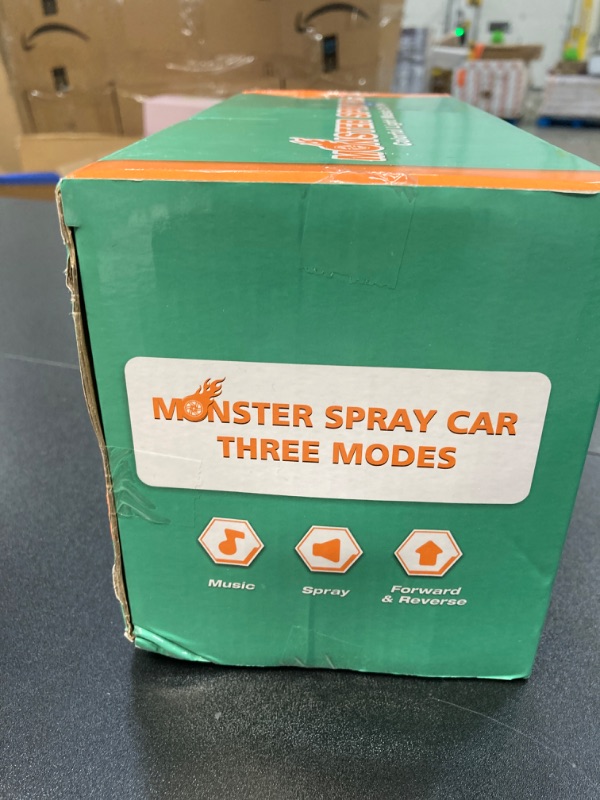 Photo 4 of Dinosaur Toys for Boy Toys - Dino Monster Spray Truck for Boys | Dynamic Kids Toys with Three Modes Game Spray Light | Toddler Toy Cars for Age 3 4 5 6 7 Boy Girl Gift | Dinosaur Toys for Kids 3-5 5-7 Orange