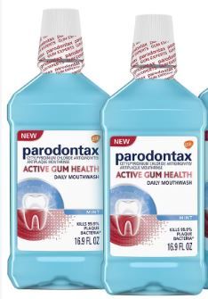 Photo 1 of 2 pack Active Gum Health Mouthwash Mint EXPIRES 10/2025
