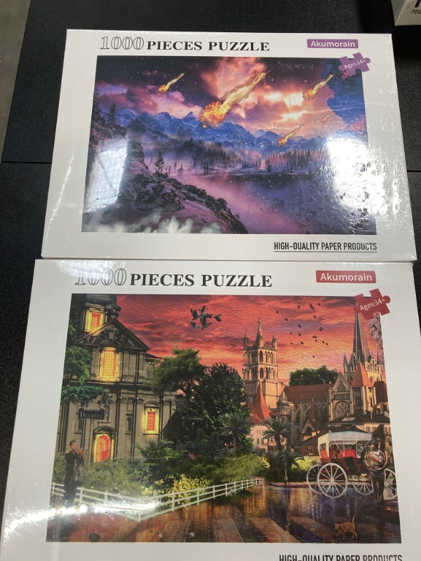 Photo 1 of 2 PACK BUNDLE///2 PUZZLES EACH 1000 PIECES