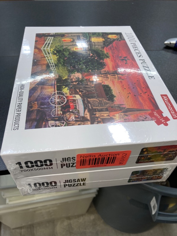 Photo 2 of 2 PACK BUNDLE///2 1000 PIECE PUZZLES