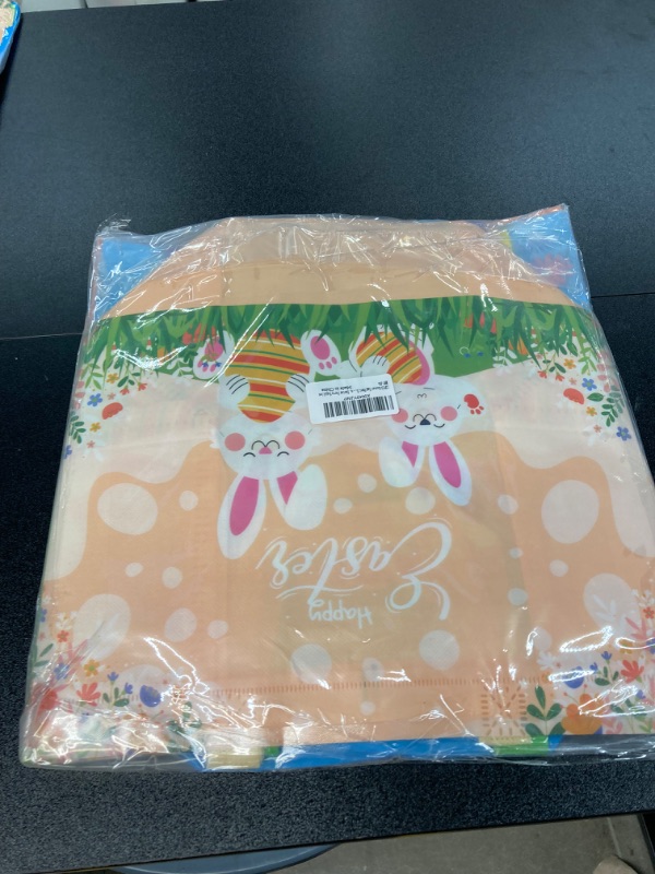 Photo 2 of 12PCS Easter Egg Hunt Bags, Assorted Sizes Happy Easter Bunny Carrot Chick Egg Gift Bags with Handles, Treat Bags, Multifunctional Non-Woven Easter Bags for Gifts Wrapping, Egg Hunt Game, Easter Party Easter - 12PCS 1 Count (Pack of 12)