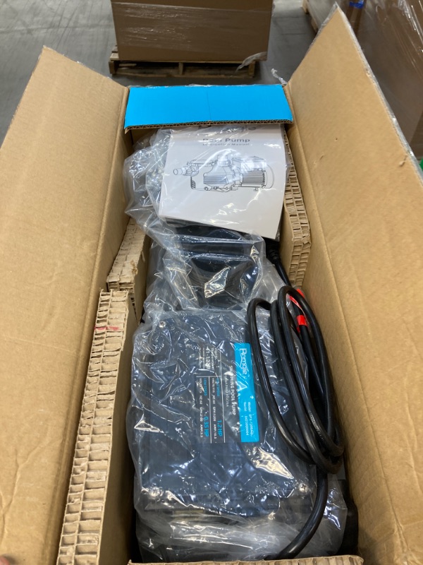 Photo 1 of BOMGIE 1.5HP Dual Speed Above Ground Pool Pump, 5200GPH Two Speed Inground Pool Pumps, Variable Speedself Priming Swimming Pool Pumps with Strainer Filter Basket, Powerful 115V, Energy Saving 115V 1.5 Hp Dual Speed