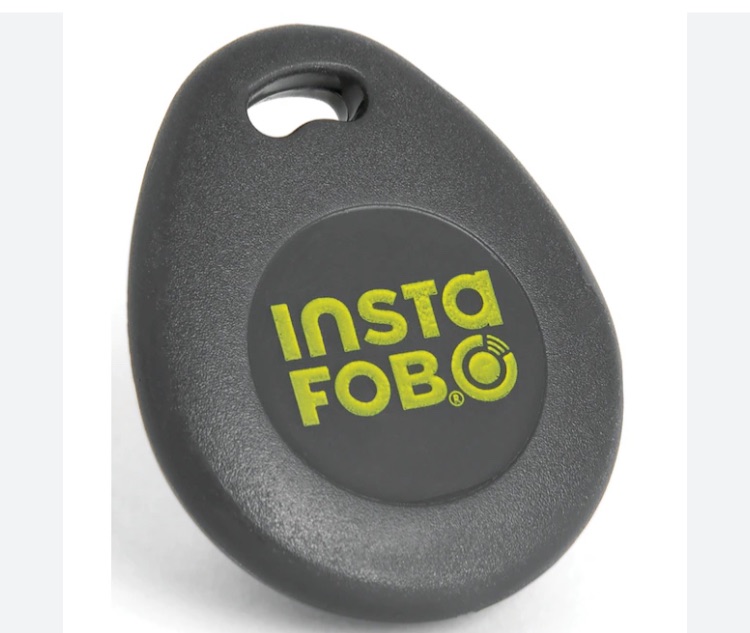 Photo 1 of Keychain in Black (1-Pack) INSTAFOB 