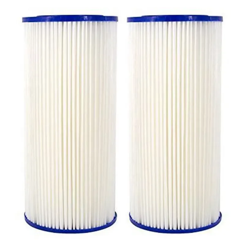 Photo 1 of (4 Pack Bundle) HDX HDX4PF4 Compatible Pleated High Flow Whole House Water Filter: Reduces Sediment