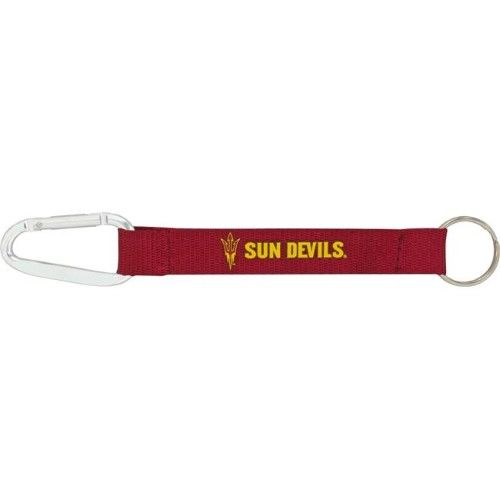 Photo 1 of (36 Pack Bundle) Carabiner with Strap - Arizona State University