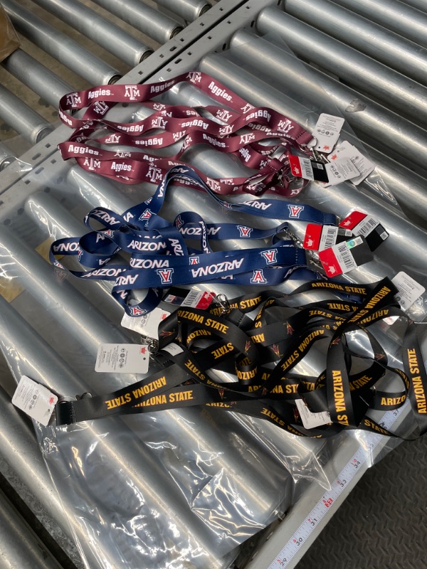 Photo 3 of 12 Pack NCAA Lanyard Bundle (Arizona, Arizona St and Texas A&M)