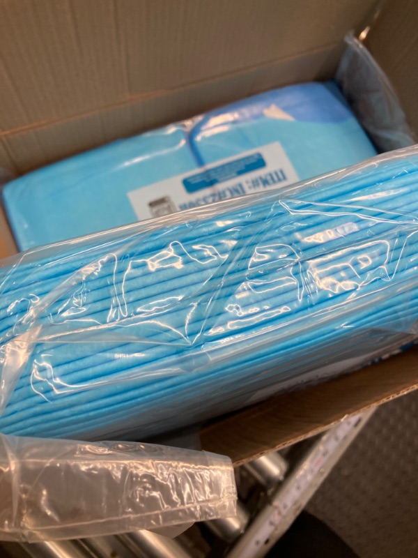 Photo 1 of Chucks Pads Disposable [150-Pads] Underpads 23” X 36” Incontinence Chux Pads Absorbent Fluff Protective Bed Pads, Pee Pads for Babies, Kids, Adults & Elderly | Puppy Pads Large for Training Leak Proof 23" X 36" [150 Pads]
