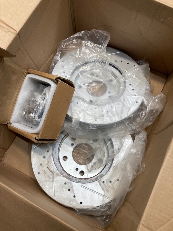 Photo 2 of Brakes and Rotors Kits, Disc Brakes Rotors and Ceramic Pads Front for 12-15 for Chevy Captiva Sport,07-09 for Chevy Equinox,07-09 for Pontiac Torrent,08-10 for Saturn Vue,07-09 for Suzuki XL-7