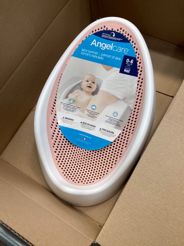 Photo 1 of Angelcare Baby Bath Support (Pink) | Ideal for Babies Less than 6 Months Old