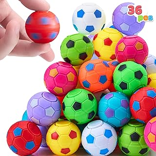 Photo 1 of *** BUNDLE X 3 **8 JOYIN 36 Pack Soccer Fidget Spinners, Kids Soccer Party Favors Fidget Toys Bulk, Goodie Bags Stuffers for Birthday Party, Treasure Box Toys for Classroom, School Reward