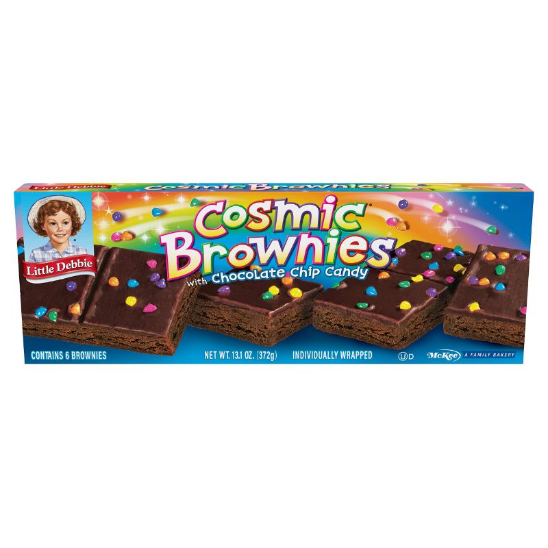 Photo 1 of *** BUNDLE X 3 *** Little Debbie Cosmic Brownies, 1 Box, 6 Individually Wrapped Brownies