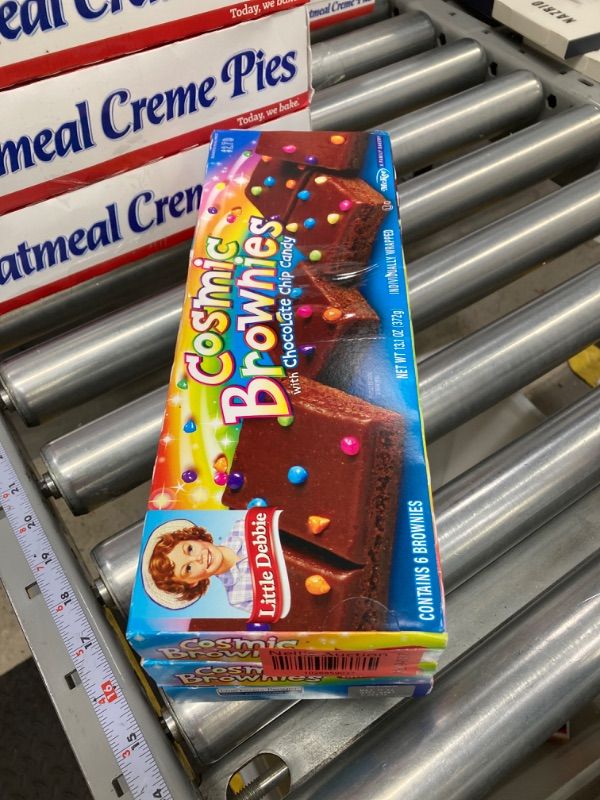 Photo 2 of *** BUNDLE X 3 *** Little Debbie Cosmic Brownies, 1 Box, 6 Individually Wrapped Brownies