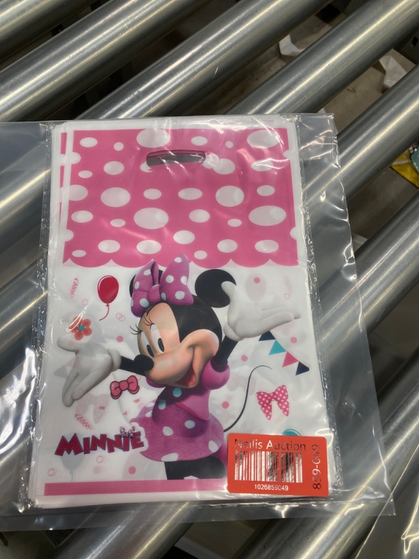 Photo 2 of ***BUNDLE x 2 *** 30pcs Minnie Mickey Mouse Party Gift Bags,Candy Bags,Goody Bags ,Minnie Mickey Mouse Birthday Party Supplies Decorations (Bag30pcs)