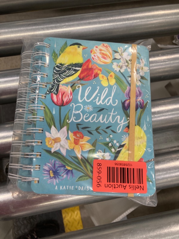 Photo 2 of *** BUNDLE X 2 *** Katie Daisy 2024 Weekly Planner: Wild Beauty | Travel-Size 12-Month Calendar | Compact 5" x 7" | Flexible Cover, Wire-O Binding, Elastic Closure, Inner Pockets