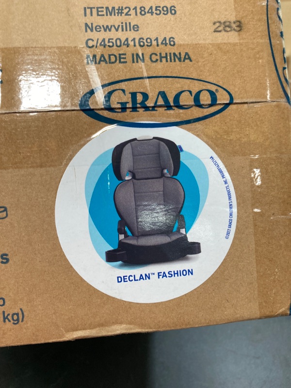 Photo 3 of Graco TurboBooster 2.0 Highback Booster Car Seat, Declan//BOX FACTORY SEALED OPENED FOR PHOTOS