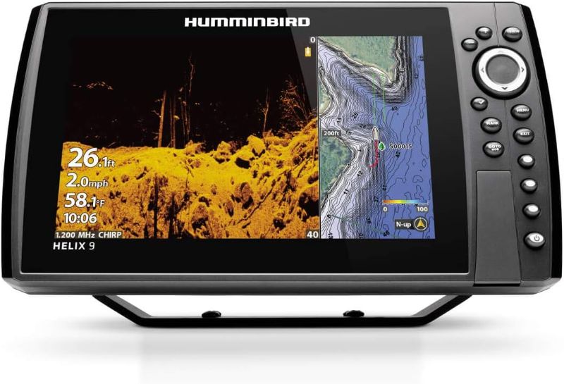 Photo 1 of ((((Pleases look photos/notes )))) Humminbird 411370-1 Helix 9 Chirp MEGA DI+ GPS G4N