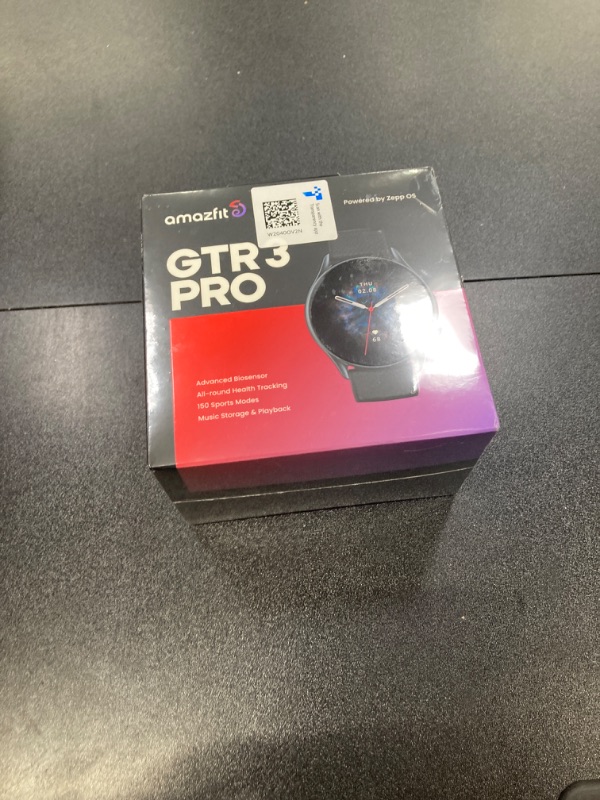 Photo 1 of Amazfit GTR 3 Pro Smart Watch for Men,12-Day Battery Life, Alexa Built-in, Bluetooth Call & Text, GPS & 150 Sports Modes, 1.45”AMOLED Display, Fitness Watch with SpO2 Heart Rate Tracker, Black GTR 3 Pro Infinite Black