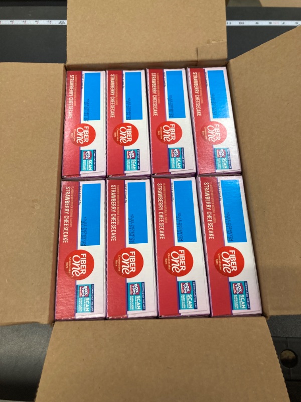 Photo 1 of Fiber One Cheesecake Bars, Strawberry Cheesecake, Snack Bars, 6.75 oz, 5 ct
