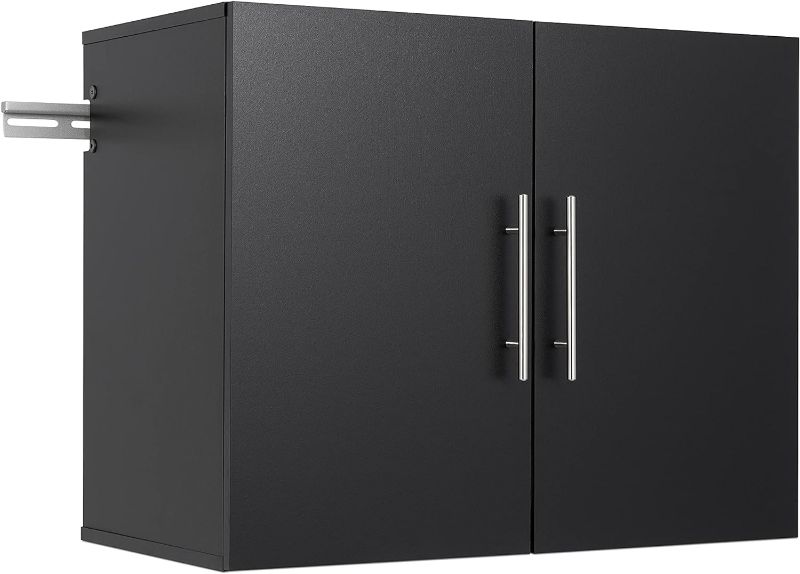 Photo 1 of ***MISSING HANGING RAIL AND DOORS*** HangUps Upper Storage Cabinet, 30", Black