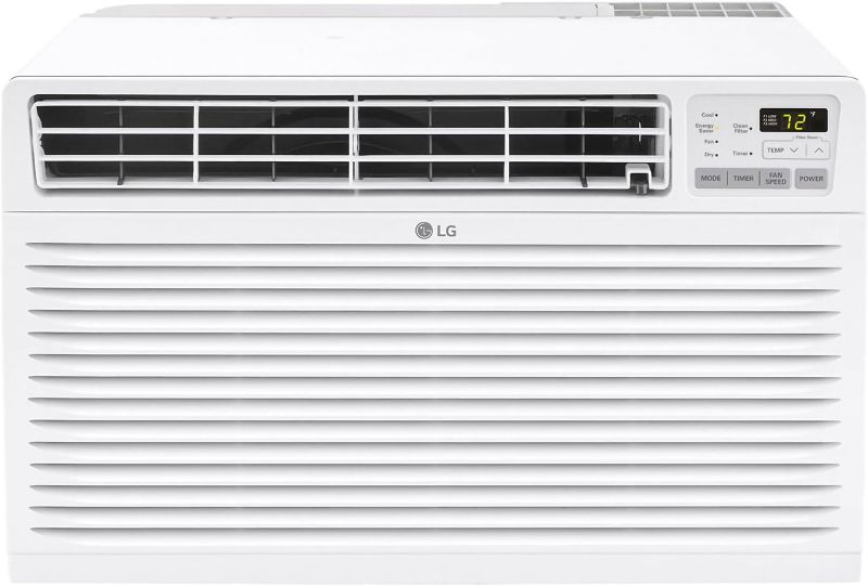 Photo 1 of ***PARTS ONLY***LG LT1430CNR, White 14,000 Wall Air Conditioner, 230/208V, Cools 750 Sq.Ft. for Bedroom, Living Room, Apartment, Electronic Control w/Remote, 14000 BTU