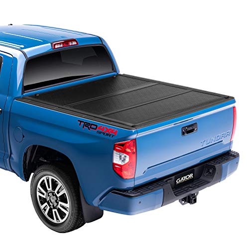 Photo 1 of Gator by RealTruck EFX Hard Folding Truck Bed Tonneau Cover | GC14020 | Compatible with 2019-2022 Chevrolet Silverado/GMC Sierra 5.9ft