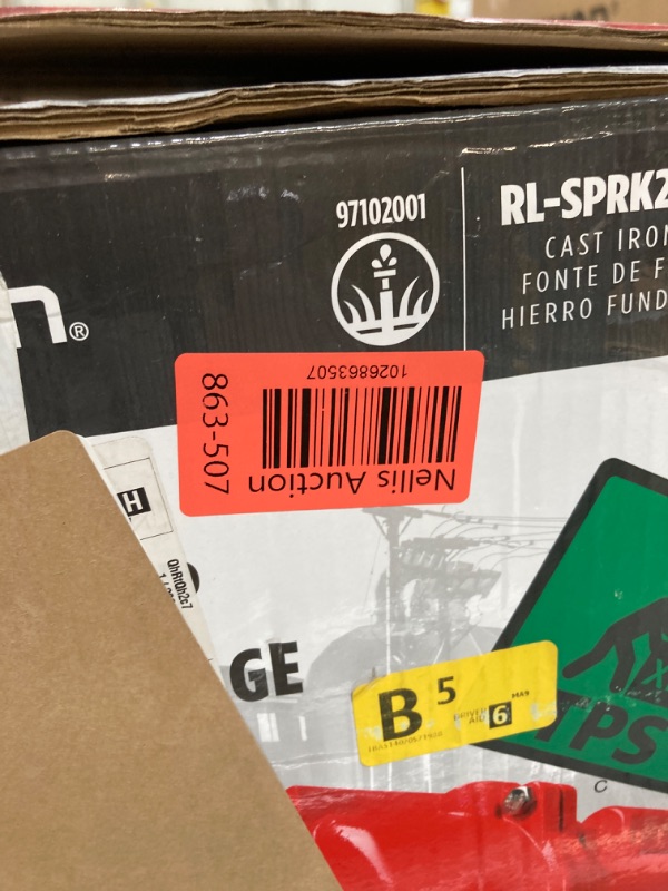 Photo 1 of Red Lion RL-SPRK200 230 Volt, 2 HP, 76 GPM Cast Iron Sprinkler/Irrigation Pump with Thermoplastic Impeller, Red, 97102001 2 HP, Thermoplastic Impeller, 230 Volt only Sprinkler Pump