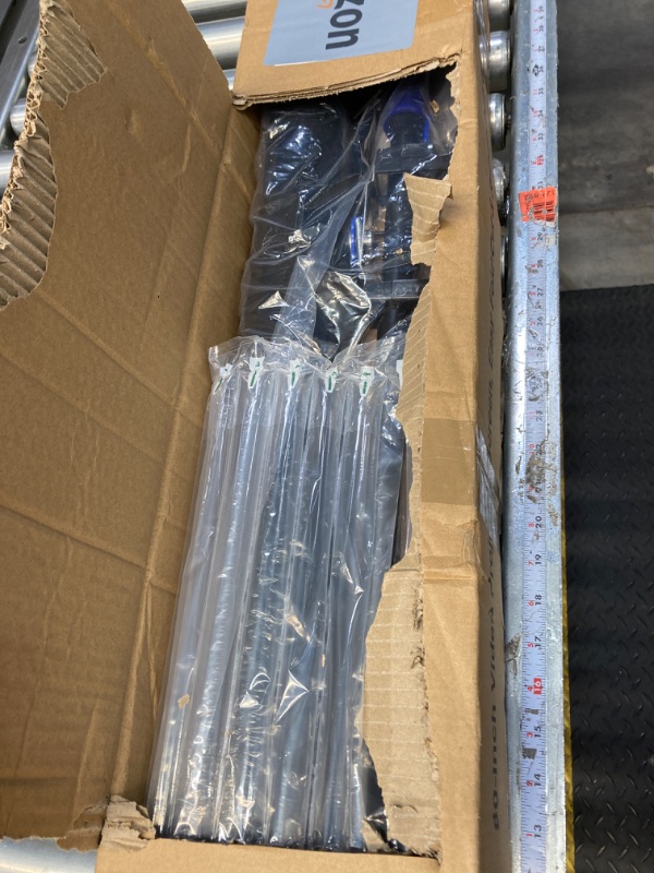 Photo 1 of Pyle Projector Screen with Stand - 80-Inch Floor Standing Portable Fold-Out Rollup Matte for Projection, Includes Tripod, Great for Indoor/Outdoor Presentation, Quick Assembly 80 inch