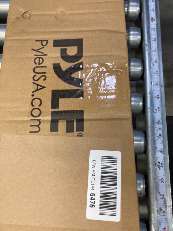 Photo 1 of Pyle Projector Screen with Stand - 80-Inch Floor Standing Portable Fold-Out Rollup Matte for Projection, Includes Tripod, Great for Indoor/Outdoor Presentation, Quick Assembly 80 inch