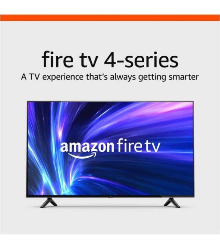 Photo 1 of ****PARTS ONLY DOES NOT WORK***Amazon Fire TV 55" 4-Series 4K UHD smart TV with Fire TV Alexa Voice Remote, stream live TV without cable