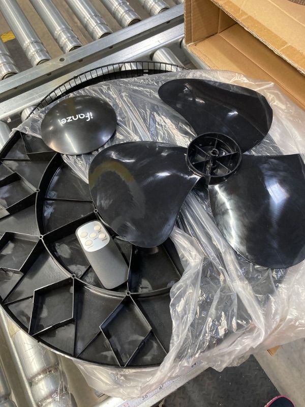 Photo 1 of 16 Pedestal Oscillating Fan with Remote Control Stand up Fan Adjustable Height 3-Speed Electric Cooling Fans for Bedroom Home Office Use
