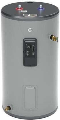 Photo 1 of GE30S12BLM 30 Gallon Smart Short Electric Water Heater with Two 5500 Watts Heating Elements Built-in Wifi Anode Sensing and Brass Drain Valve in