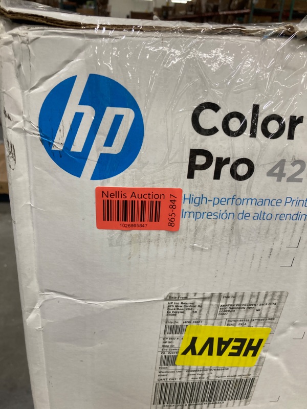 Photo 5 of HP Color LaserJet Pro MFP 4301fdw Wireless Printer, Print, scan, copy, fax, Fast speeds, Easy setup, Mobile printing, Advanced security, Best-for-small-teams, Instant Ink eligible