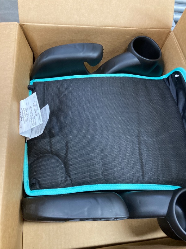 Photo 3 of Evenflo GoTime No Back Booster Car Seat (Blue Astro)