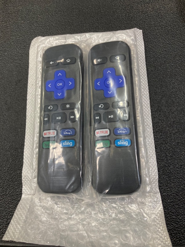 Photo 2 of EFGWXYZ (2 Pack) Replacement Remote Control for Roku Express, Compatible with Roku Premiere, for Roku Box, for Roku Player, for Roku 1 2 3 4 -?NOT for Any Stick or TV? H-NDHS