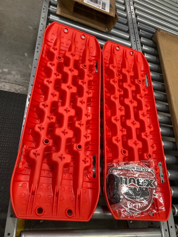 Photo 2 of X-BULL New Recovery Traction Tracks Tire Ladder for Sand Snow Mud 4WD(Red)