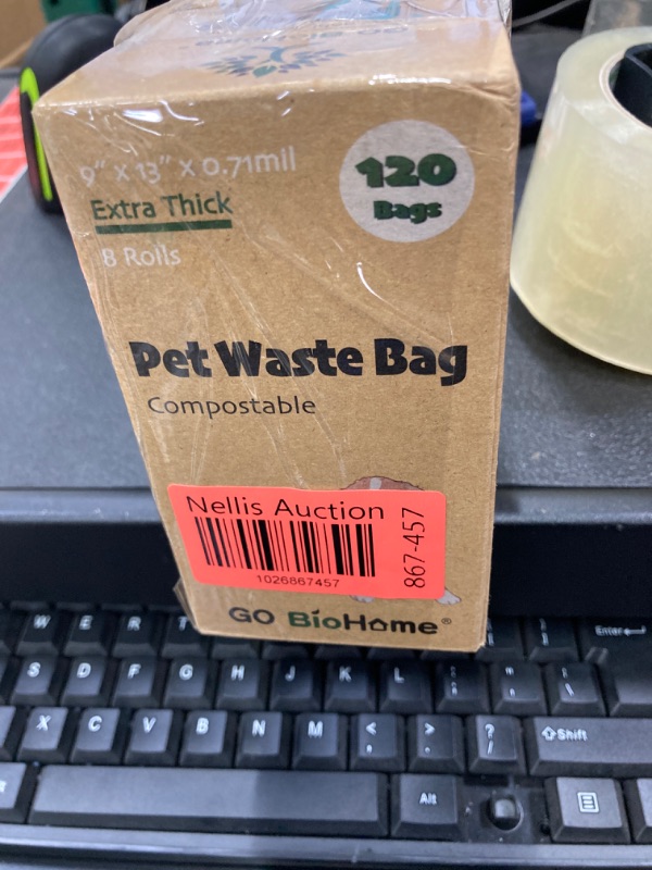 Photo 2 of *** 2 PKS *** Compostable Dog Poop Bags | 8 Rolls/120 Count, Cornstarch Based | Extra Thicker, Leak Proof, Unscented | ASTM D6400 BPI Certified (120-Pink) Pink-120Count